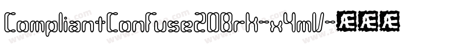 CompliantConfuse2OBrk-x4mV字体转换