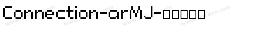 Connection-arMJ字体转换