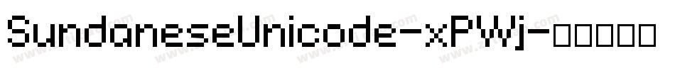 SundaneseUnicode-xPWj字体转换