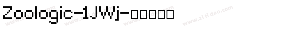 Zoologic-1JWj字体转换