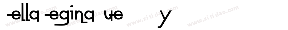 BellaReginaDue-8MZyB字体转换