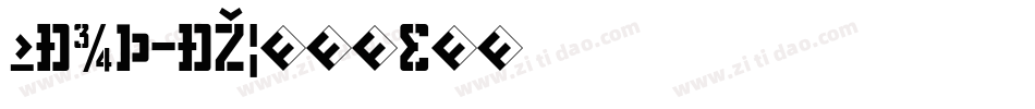 Capitals-07E9字体转换