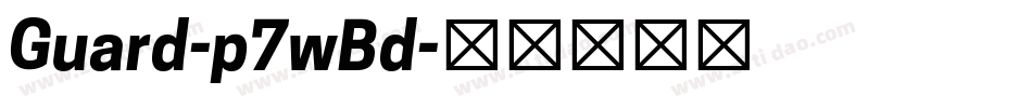 Guard-p7wBd字体转换