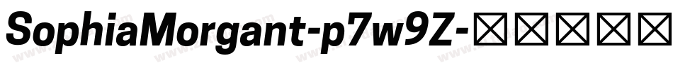 SophiaMorgant-p7w9Z字体转换