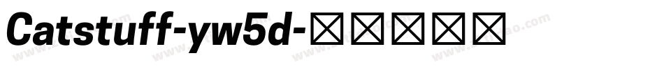 Catstuff-yw5d字体转换