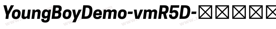 YoungBoyDemo-vmR5D字体转换
