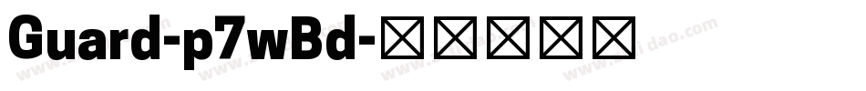 Guard-p7wBd字体转换