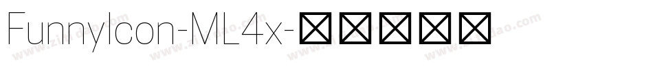FunnyIcon-ML4x字体转换
