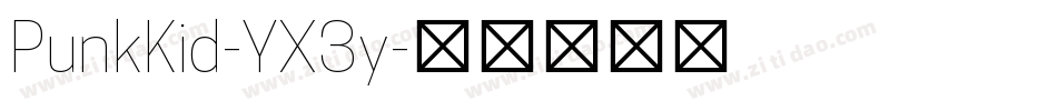 PunkKid-YX3y字体转换