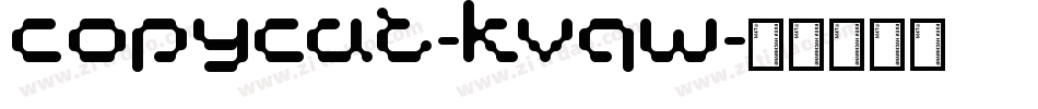 Copycat-KVqW字体转换