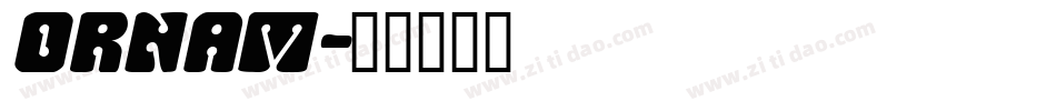 ORNAM字体转换