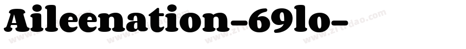 Aileenation-69lo字体转换