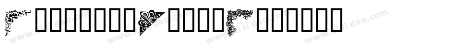 Corners1A-o1YB字体转换