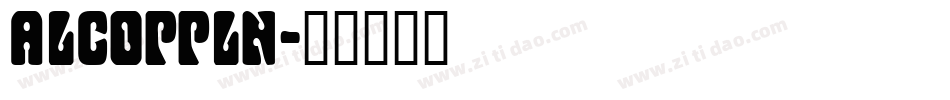 ALCOPPLN字体转换