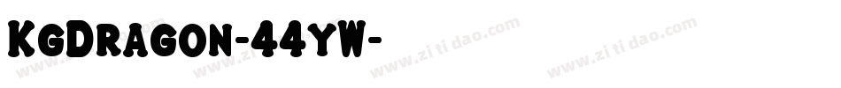 KgDragon-44yW字体转换