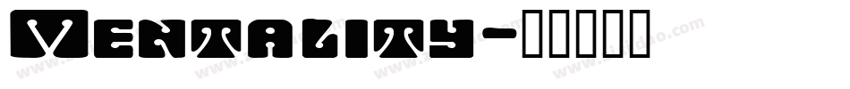Mentality字体转换