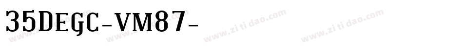 35Degc-vm87字体转换