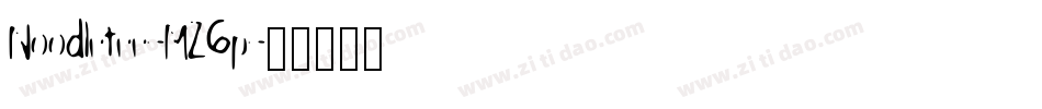 Noodletee-MZ6p字体转换 Noodletee-MZ6p字体转换