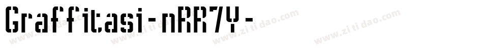 Graffitasi-nRR7Y字体转换