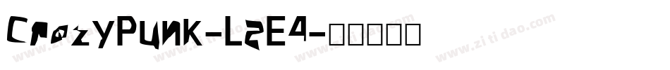 CrazyPunk-L2E4字体转换