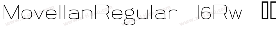 MovellanRegular-l6Rw字体转换