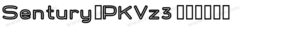 Sentury-PKVz2字体转换