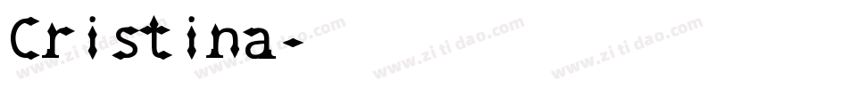 Cristina字体转换