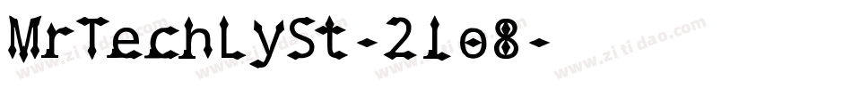 MrTechLySt-2lo8字体转换