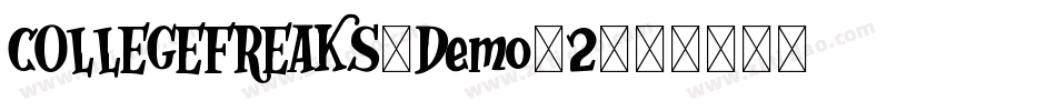 COLLEGEFREAKS-Demo-2字体转换