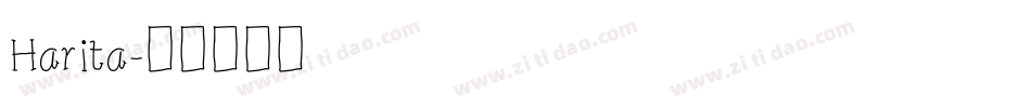 Harita字体转换