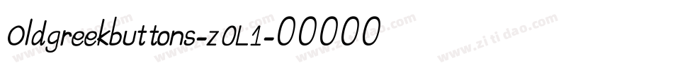 Oldgreekbuttons-z0L1字体转换