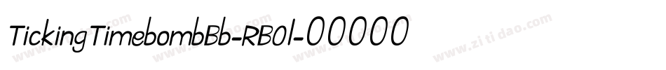 TickingTimebombBb-RB0l字体转换
