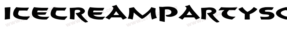 Icecreampartysolid-p5y1字体转换