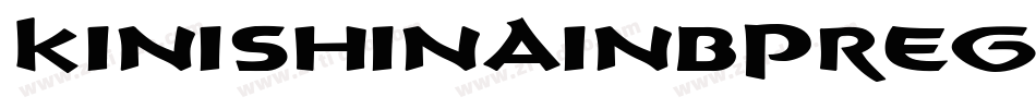 KinishinaiNbpRegular-va5y字体转换