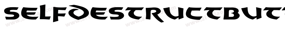 SelfdestructbuttonbbItalic-e1V6字体转换 SelfdestructbuttonbbItalic-e1V6字体转换