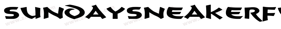 Sundaysneakerfun-xG1V字体转换 Sundaysneakerfun-xG1V字体转换
