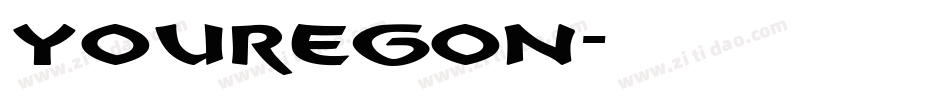 youregon字体转换