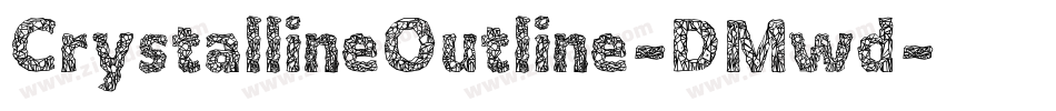 CrystallineOutline-DMwd字体转换