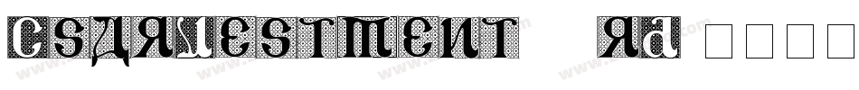 CsarVestment-71rD字体转换