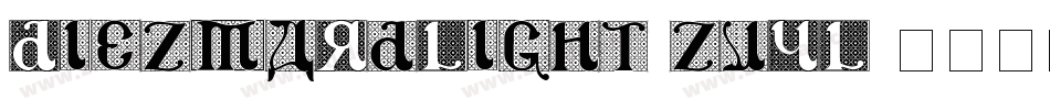 DiezmaRdLight-zvYL字体转换