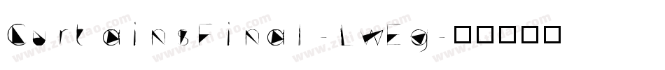 CurtainsFinal-LwEg字体转换