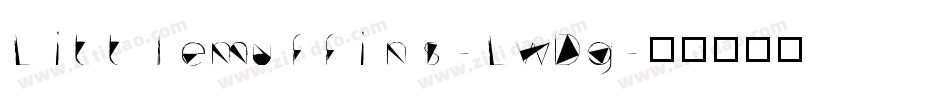 Littlemuffins-LwDg字体转换