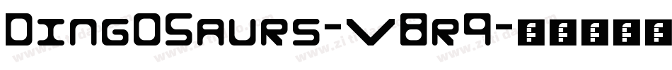 DingOSaurs-v8r9字体转换