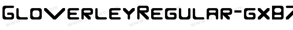 GloverleyRegular-gxB7q字体转换
