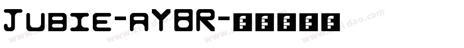 Jubie-aY8R字体转换