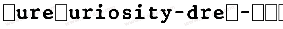 CureCuriosity-dreZ字体转换
