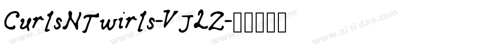 CurlsNTwirls-VJLZ字体转换