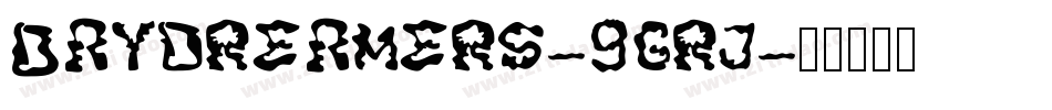 Daydreamers-9grj字体转换