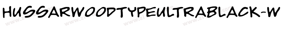 HussarWoodtypeUltrablack-W90Y字体转换