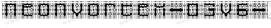 NeonVortex-O3V6字体转换
